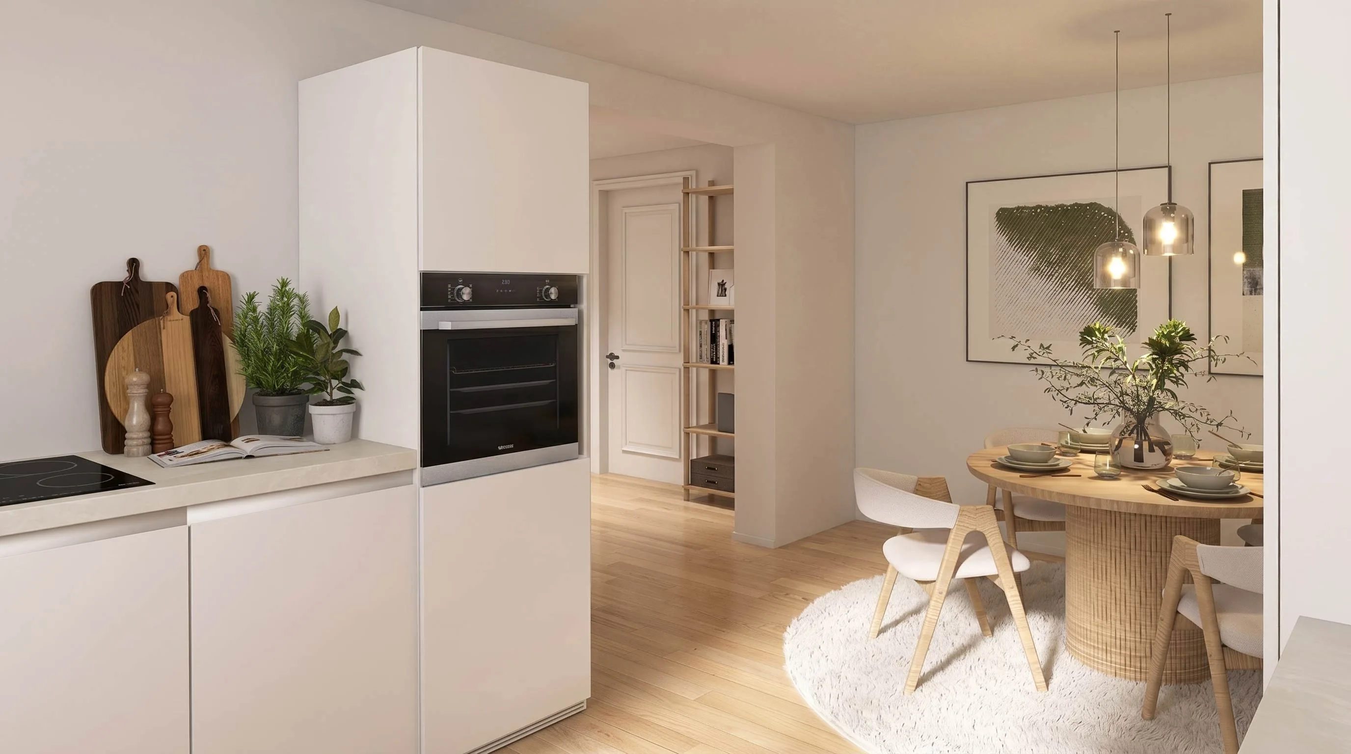 Wohnung WE1 Visualisierung 2