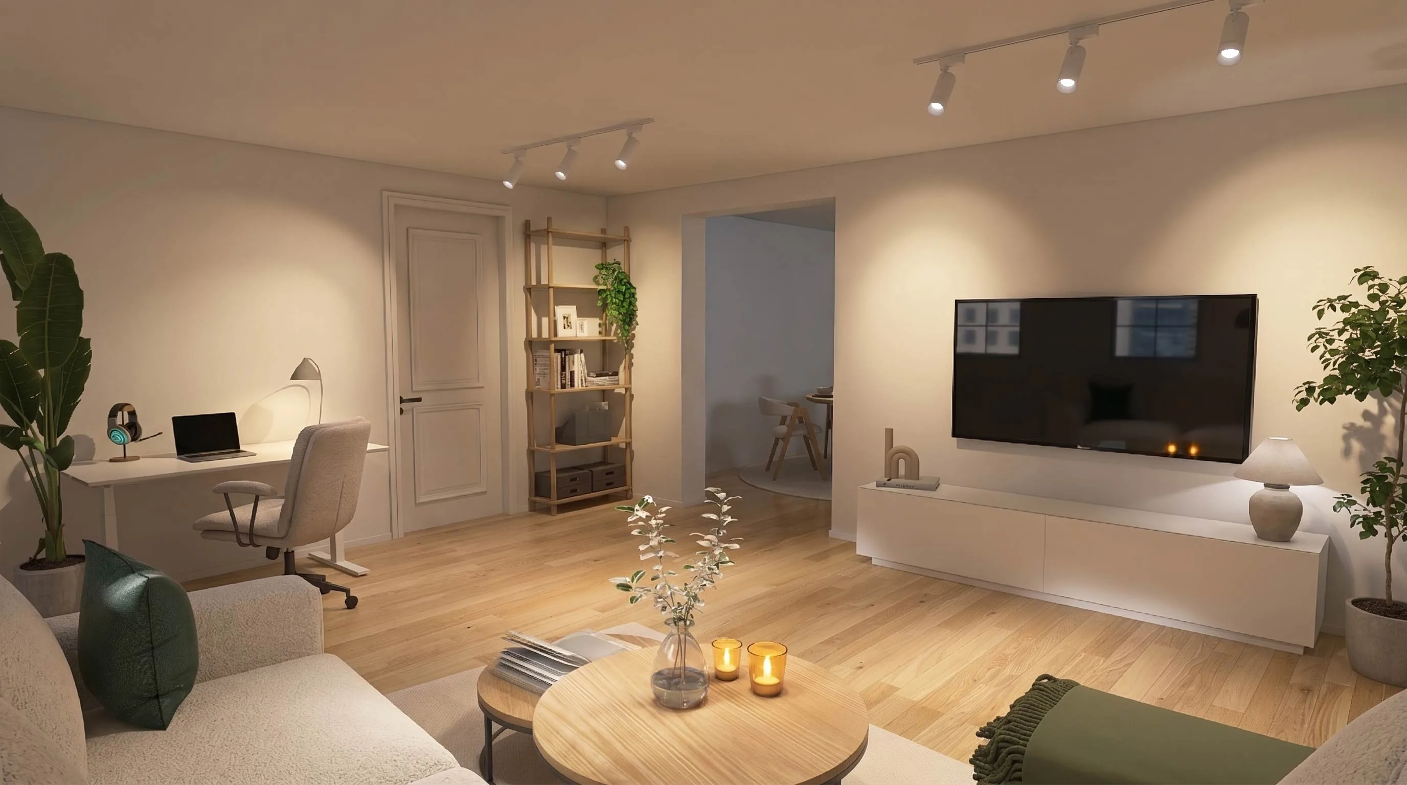 Wohnung WE1 Visualisierung 3