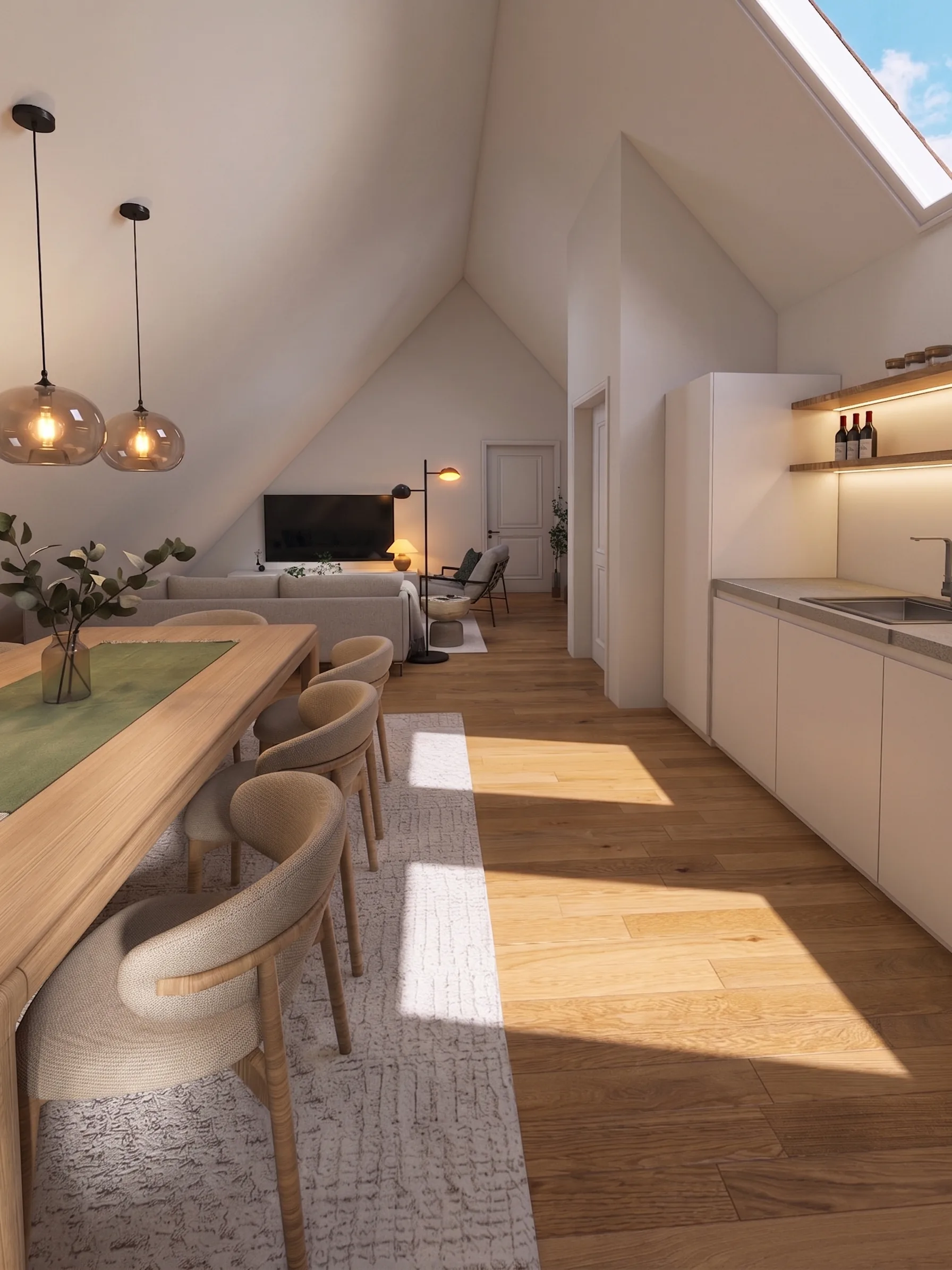 Wohnung WE4a Visualisierung 2