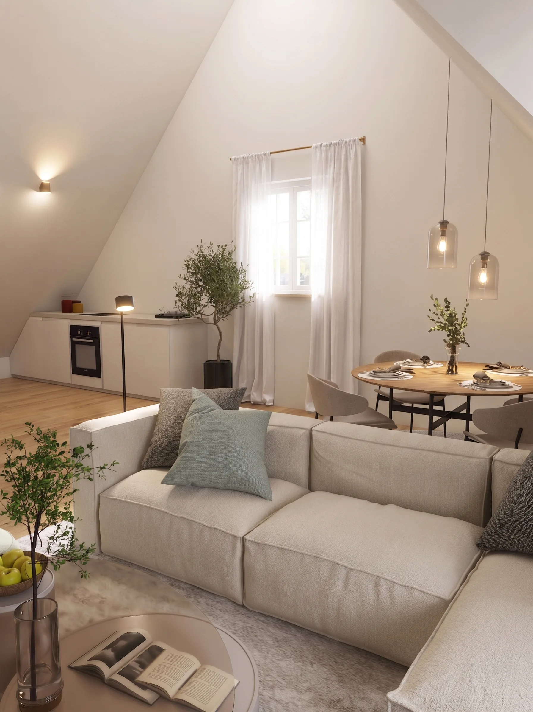 Wohnung WE4b Visualisierung 3