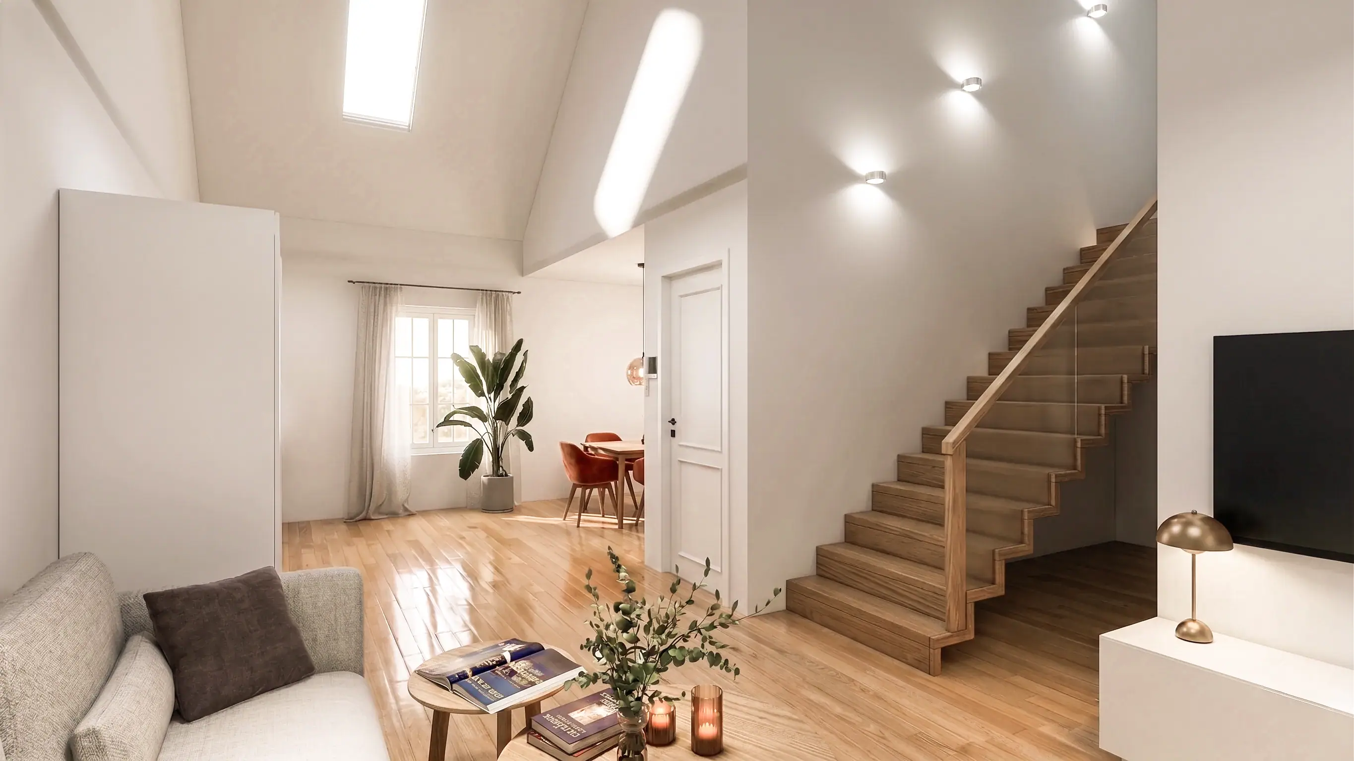 Wohnung WE6 Visualisierung 3